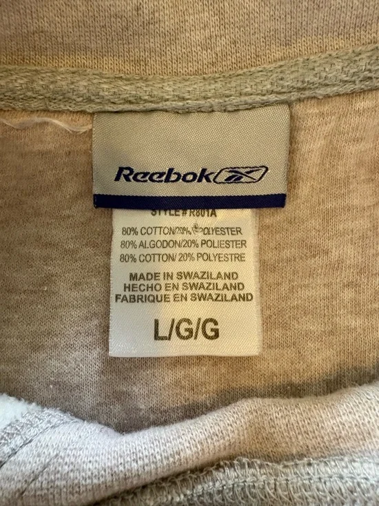 Vintage Cleveland Browns Men's L light orange Crewneck Sweatshirt - Picture 2 of 3